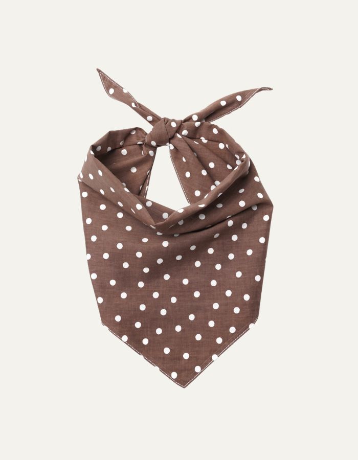 Bandana dla psa CHOCOLATE DOT