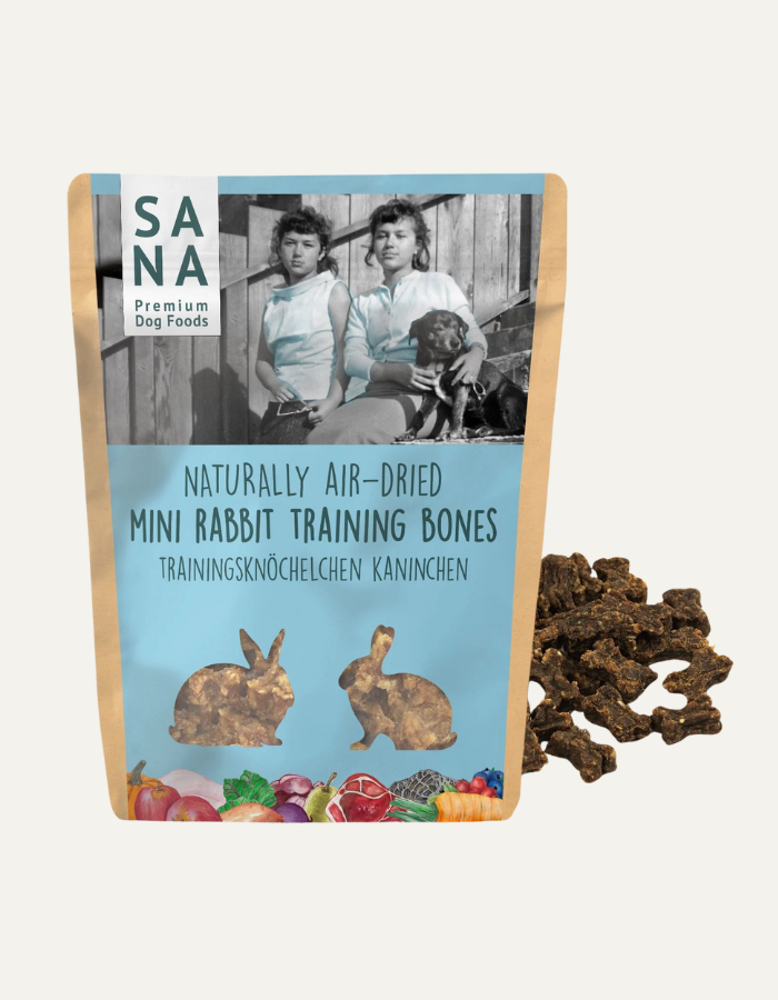 Kosteczki treningowe dla psa Królik 100g SANADOG