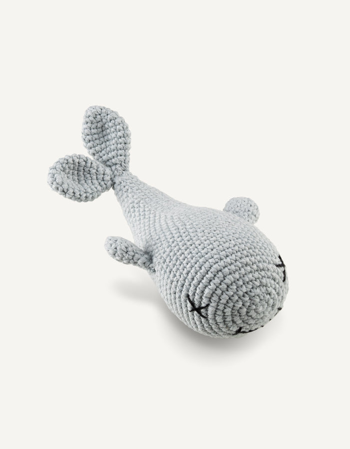 Zabawka dla psa wieloryb szydełkowy WILLI