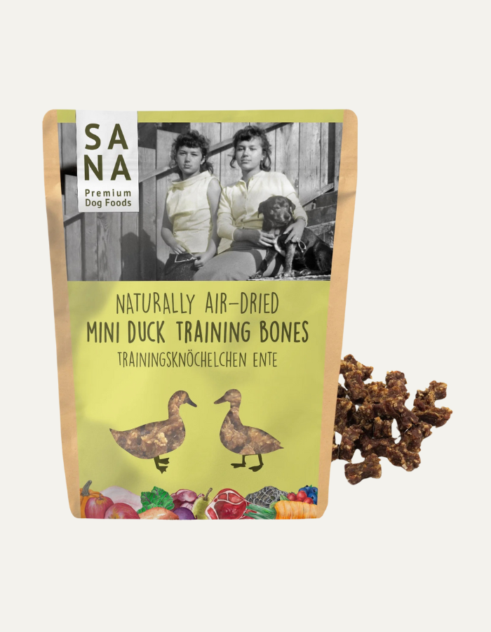 Kosteczki treningowe dla psa Kaczka 100g SANADOG