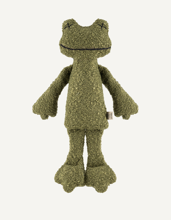Plush dog toy frog GRETA