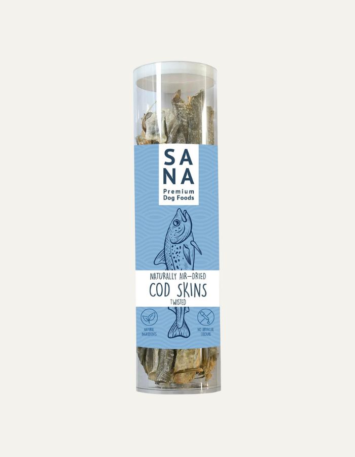 Natural rolled cod sticks for dogs (150 g) SANADOG