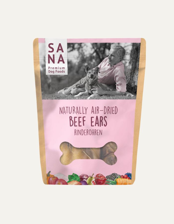Uszy wołowe dla psa 5 szt SANADOG