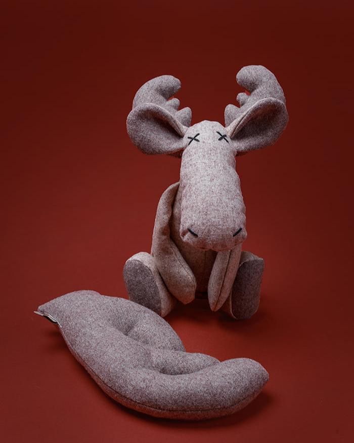 Plush toy for dog reindeer antlers ANTLERS